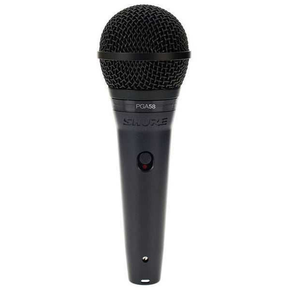 Microfon dinamic cu fir, cardioid, -55 db, 150 Ω, 50 - 16000 hz, conectare xlr, ergonomic, negru