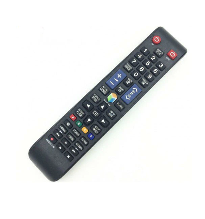 Telecomanda tv led samsung, utilizare cu 2 x aaa, abs, negru