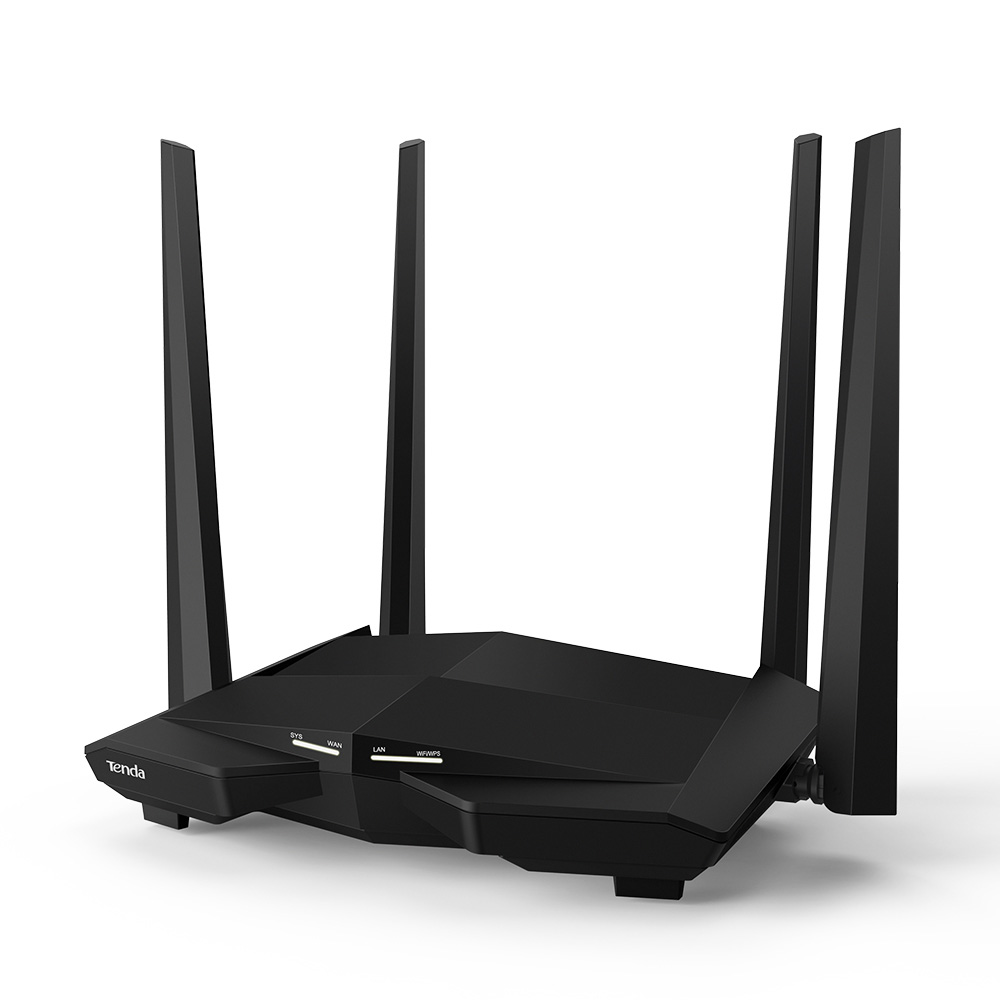 Router tenda , gaming si uhd streaming , 5g , wireless puternic 867 mbps , dual-band