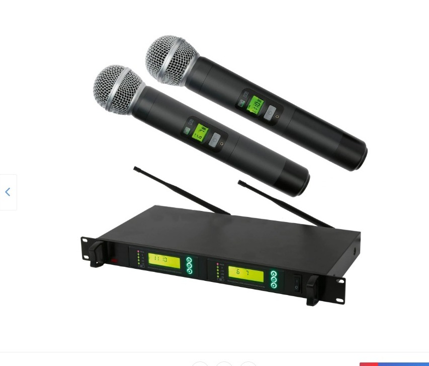 30c3b1dc c843 474c b6c2 c12e28fb15ff Set 2 Microfoane Karaoke Wireless Sal Cu Receiver
