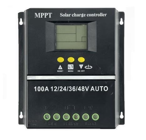 Controler solar led klausstech , mppt, 12v/24v/36v/48v, 100a, regulator pentru panou solar