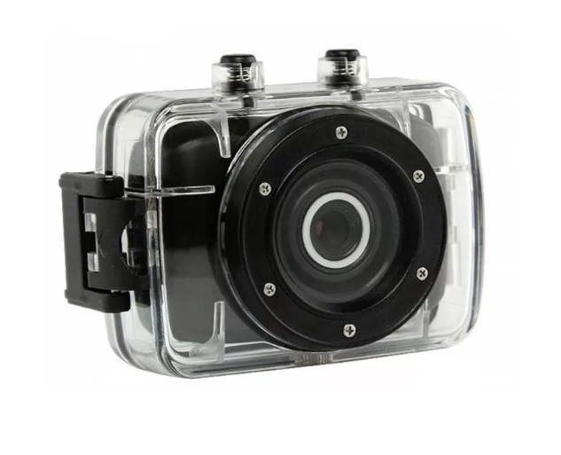 Camera video sport, calitate full hd, 720p, 5m, waterproof, negru