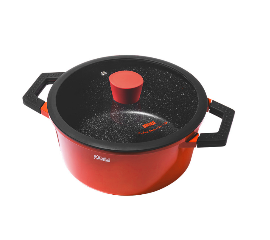 Oala din fier cu capac 28 cm