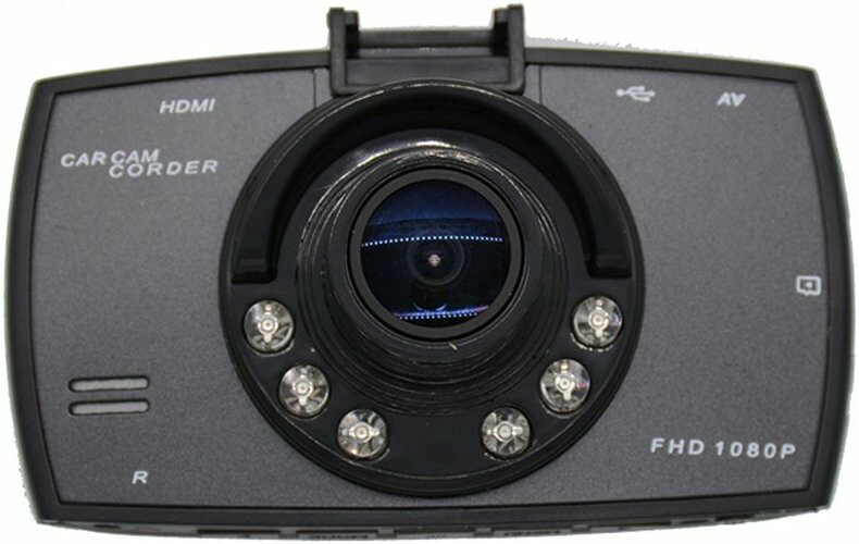 Camera auto cu functie full hd klausstech, rezolutie 1080p, display lcd 2,7 inch, design modern, negru