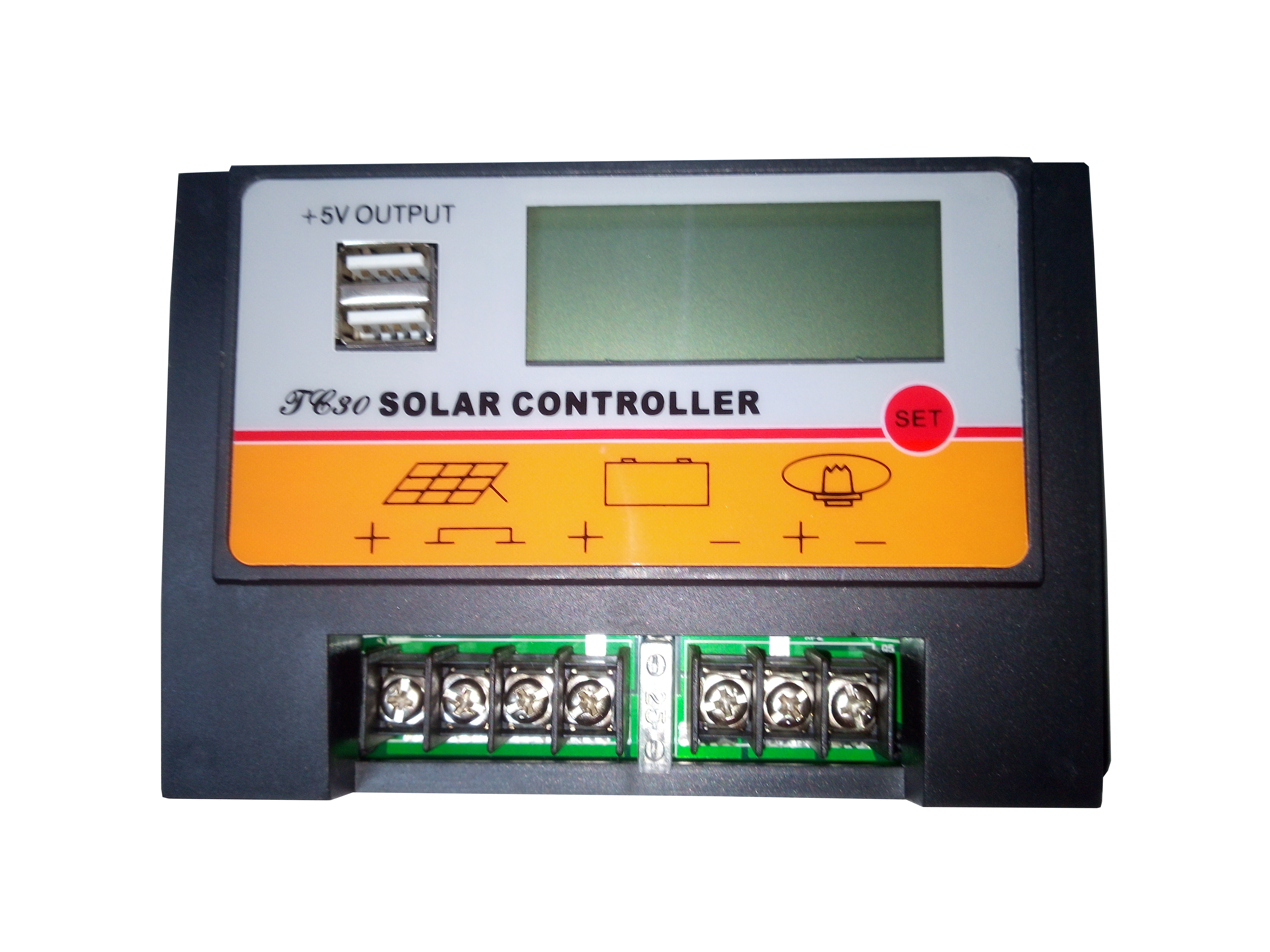 Klausstech - Controller solar jarrett incarcare baterie , 20 a , display grafic lcd , tensiune de incarcare 13,8 v/24,6 v , tensiunea joasa de protectie 10,7 v/21,4 v