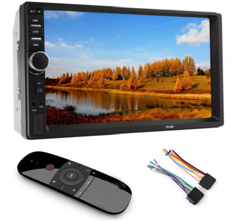 Klausstech Dvd player auto ,touchscreen , radio , display 7 inch ,microsd card , telecomanda , bluetooth.