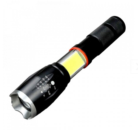 Lanterna, lumina 180°, baza magnetica, 5 moduri, multifunctionala, usor de folosit, ergonomica, waterproof, negru