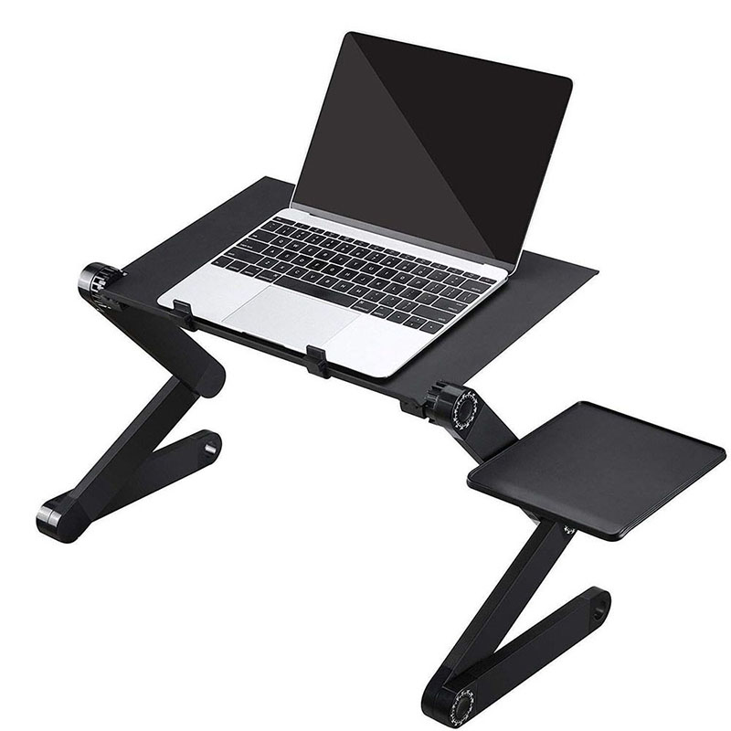 Oem - Masuta de laptop pliabila cu suport mouse pad, inaltimea si unghiul de inclinare reglabil