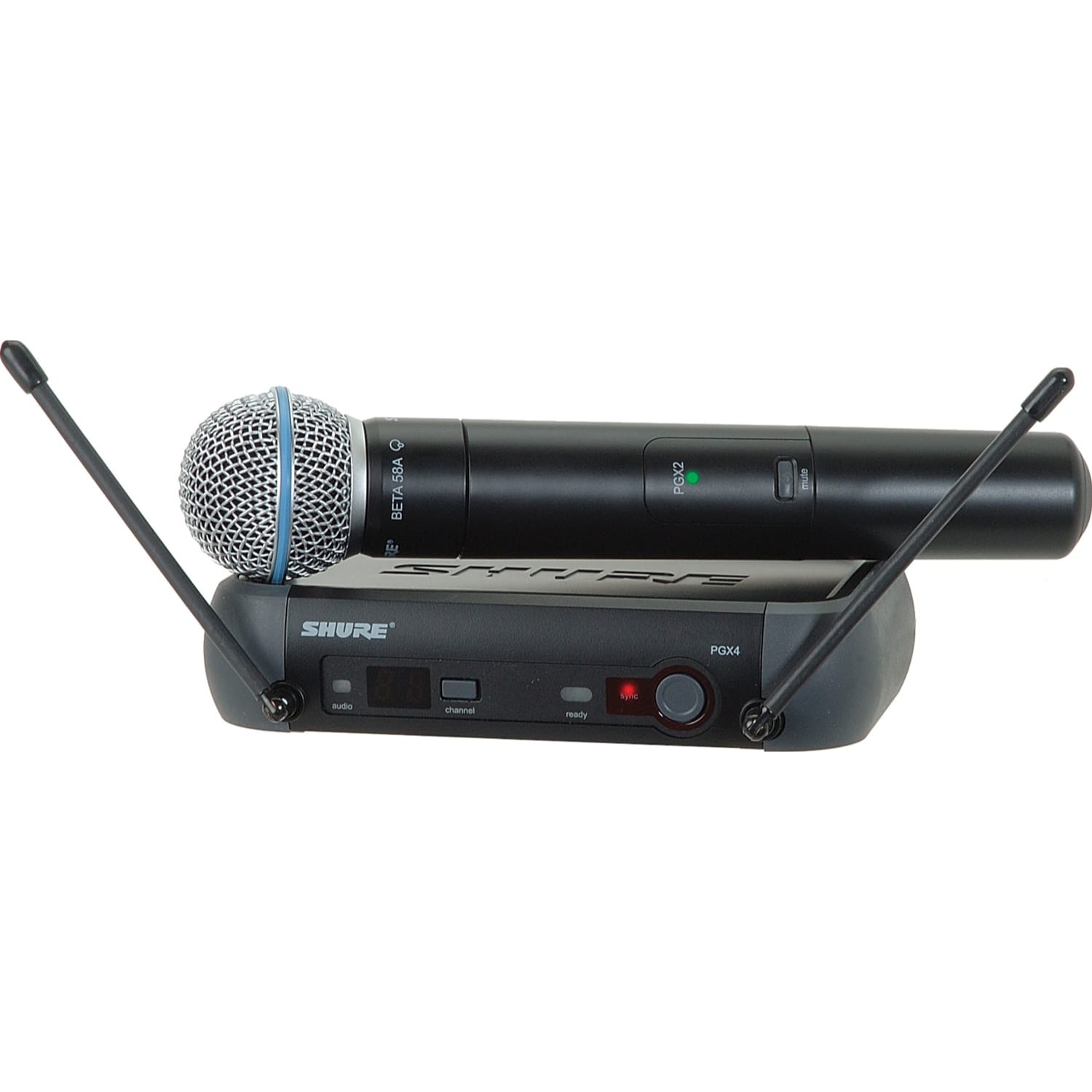 Microfon wireless cu receptor ,2 antene , cu iesire jacj 6,3mm