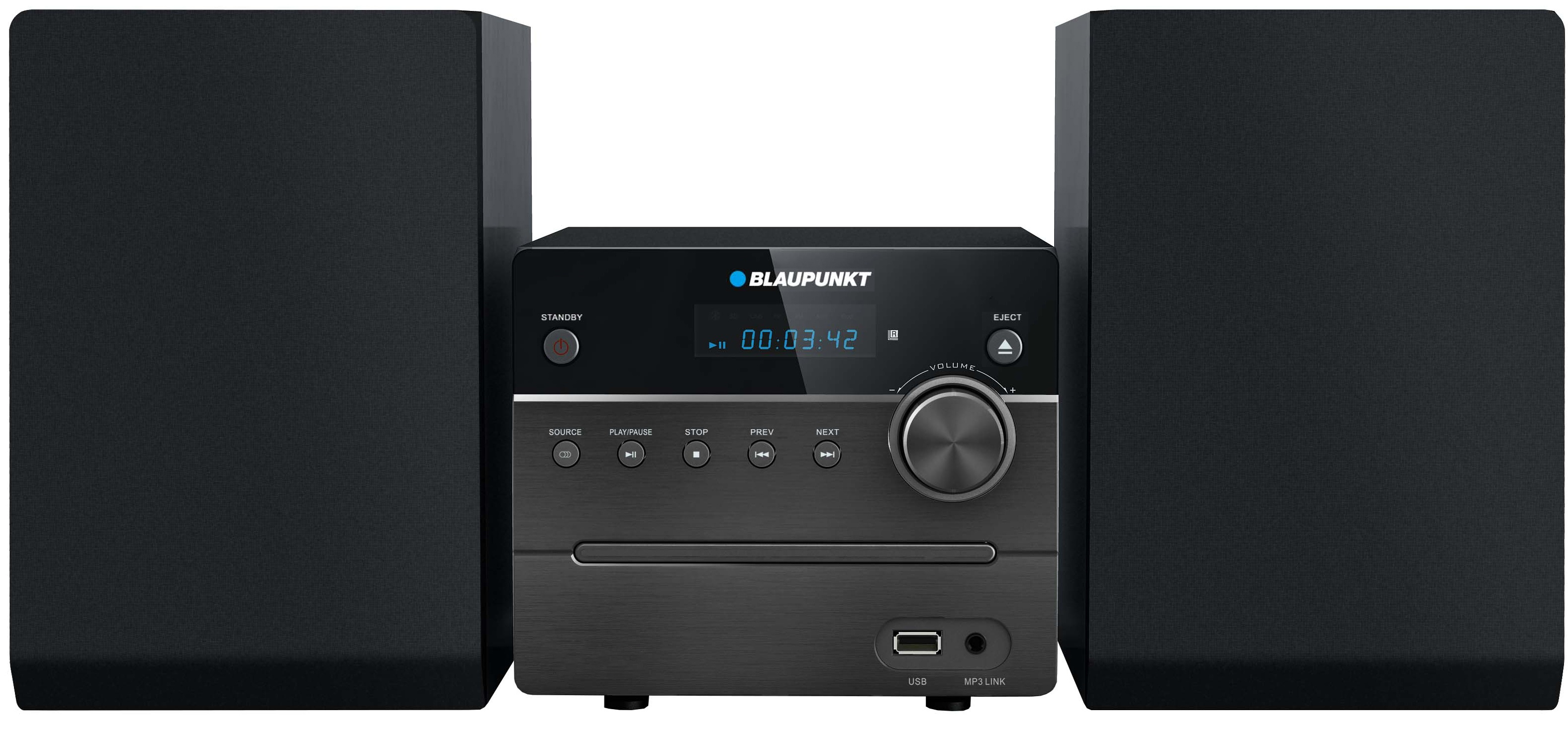 Microsistem audio blaupunkt, putere 2x5w, cd player, fm pll radio, usb