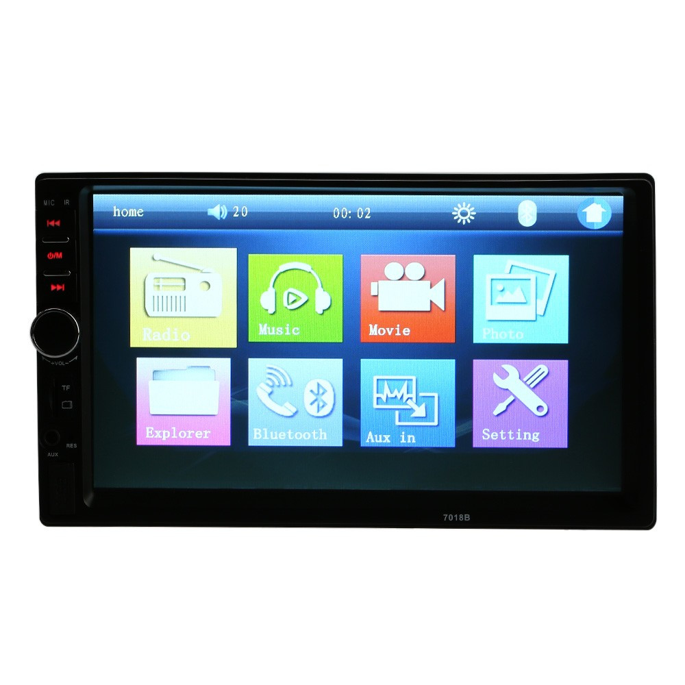 Mp5 player auto cu ecran de 7 inch, 2 din, touchscreen