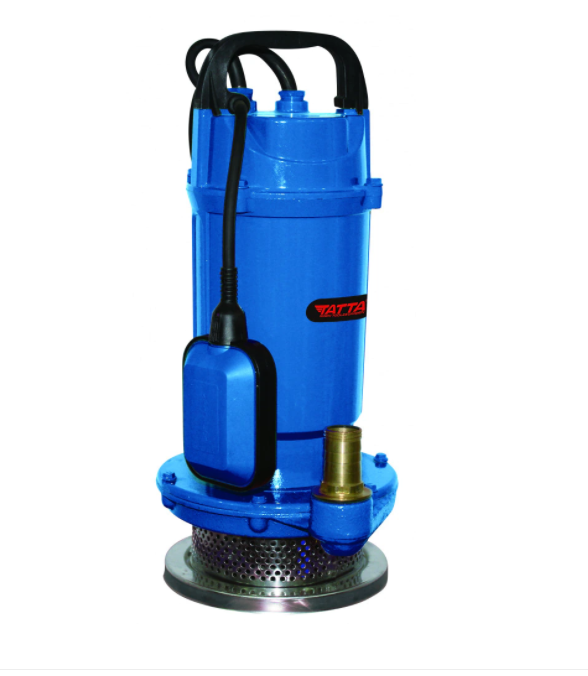 Pompa submersibila, apa murdara, adancime 14m, debit 1.5 m3/h, putere 370w, 220-240 v, iesire 1 inch, usor de folosit, albastru