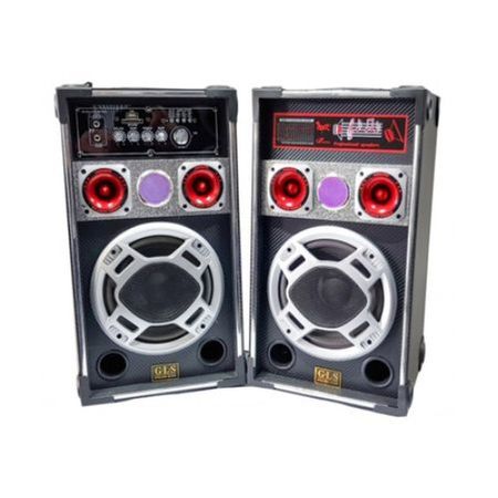 Oem Set boxe active karaoke gls 8 speaker audio