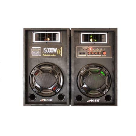 Oem Set boxe audio profesionale mese, conectivitate bluetooth , jack 3.5mm , port usb , radio fm , negru
