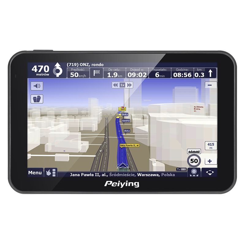 Sistem navigatie peiying , procesor 800mhz, android, windows ce 6, tft lcd capacitive touchscreen 5