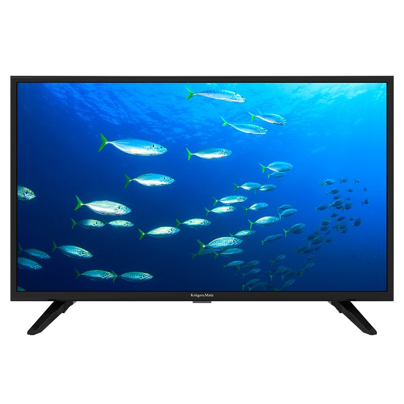 Televizor kruger&matz, diagonala ecran 32 inch, rezolutie hd 1366 x 768, egalizator sunet, 2 x hdmi, redare usb, 2 x 5 w rms, 16,7 m culori afisate, design clasic, negru