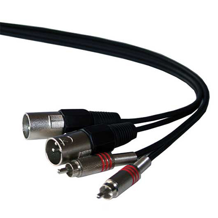 Cablu audio 2rca tata/2xlr tata 1.50m