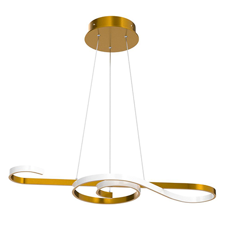 Candelabru LED 18W 3000K - Auriu 70x100cm