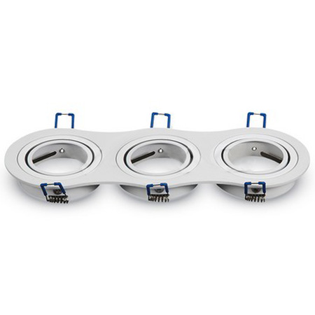 Corp Spot Alb Reglabil 3xGU10