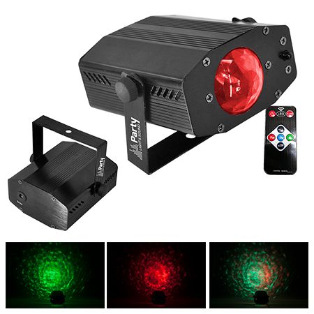 Party Light & Sound Efect led waterwave 3 in 1