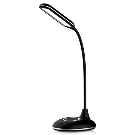 Lampa birou 5w 3in1 smart cu incarcator inductiv incorporat - negru