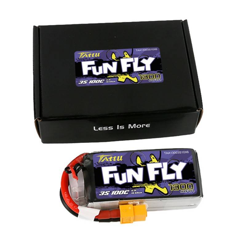 battery tattu funfly 1300mah 11 1v 100c 3s1p Tattu Battery Manufacturer