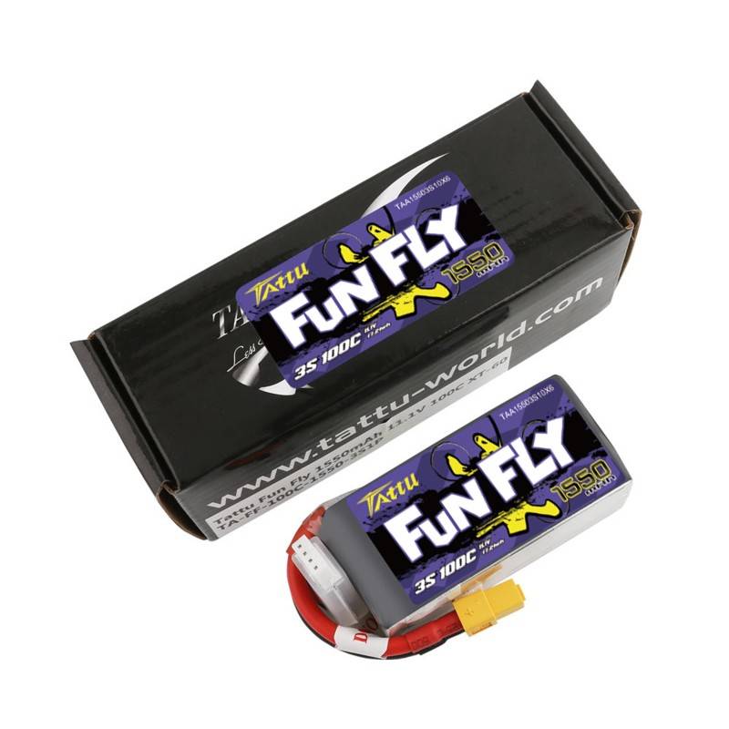 battery tattu funfly 1550mah 11 1v 100c 3s1p Tattu Battery Manufacturer