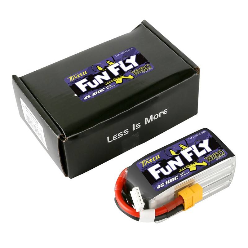 battery tattu funfly 1550mah 14 8v 100c 4s1p Tattu Battery Manufacturer