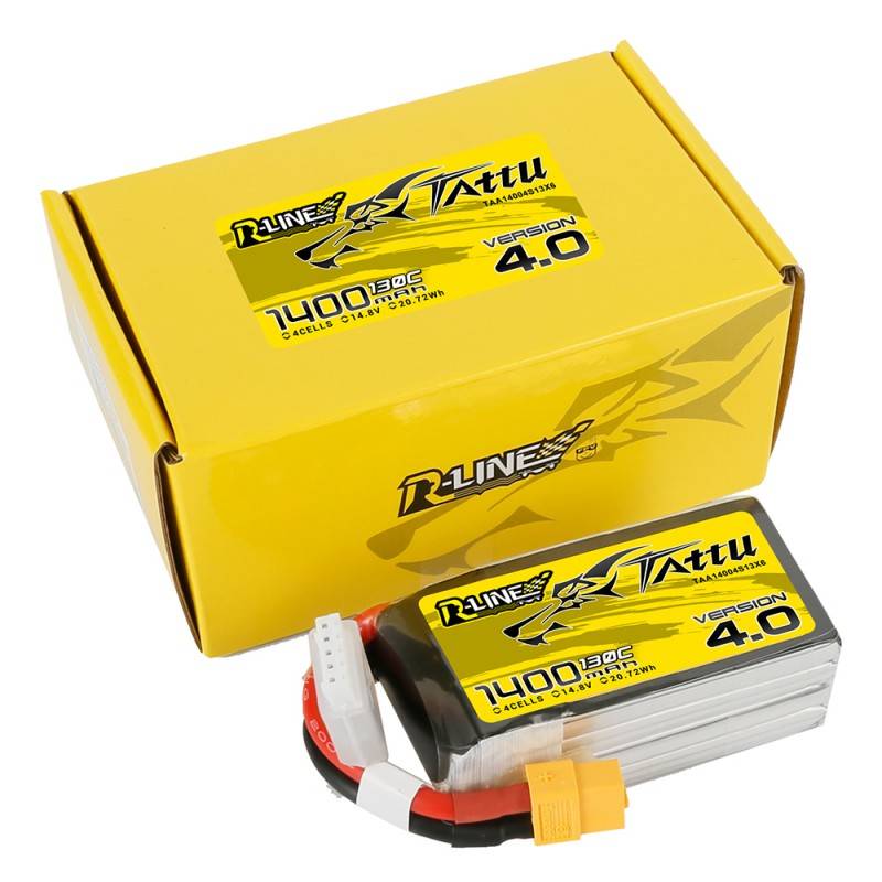 battery tattu r line 4 0 1400mah 14 8v 130c 4s1p xt60 Tattu Battery Manufacturer