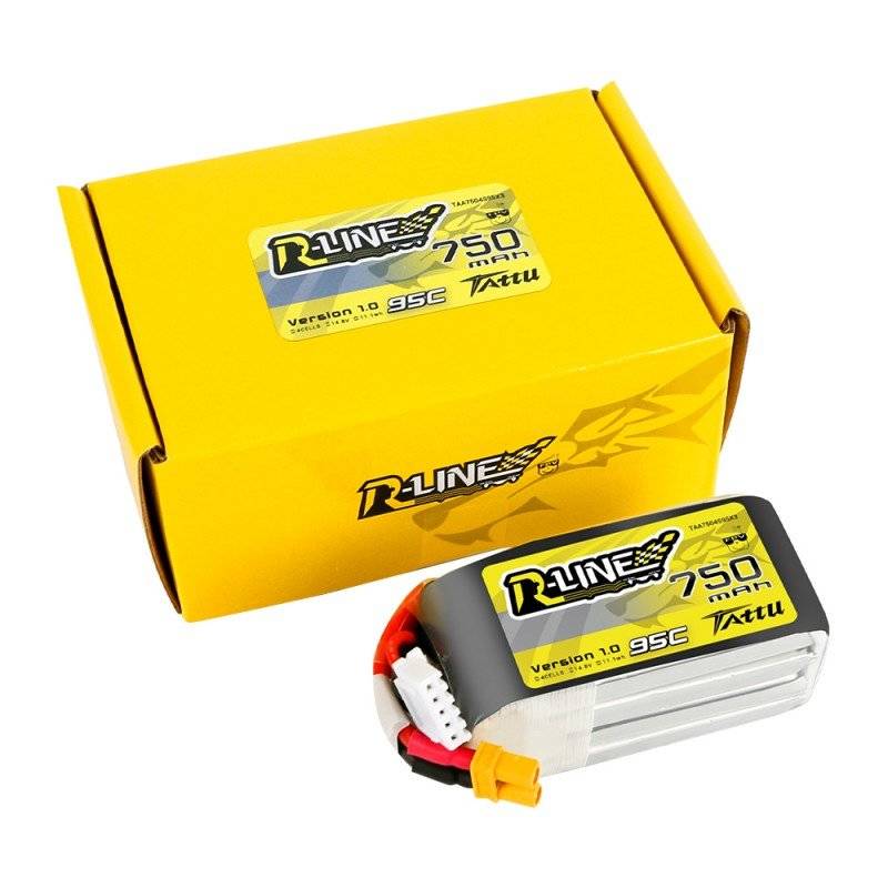 battery tattu r line 750mah 14 8v 95c 4s1p jst xhr Tattu Battery Manufacturer