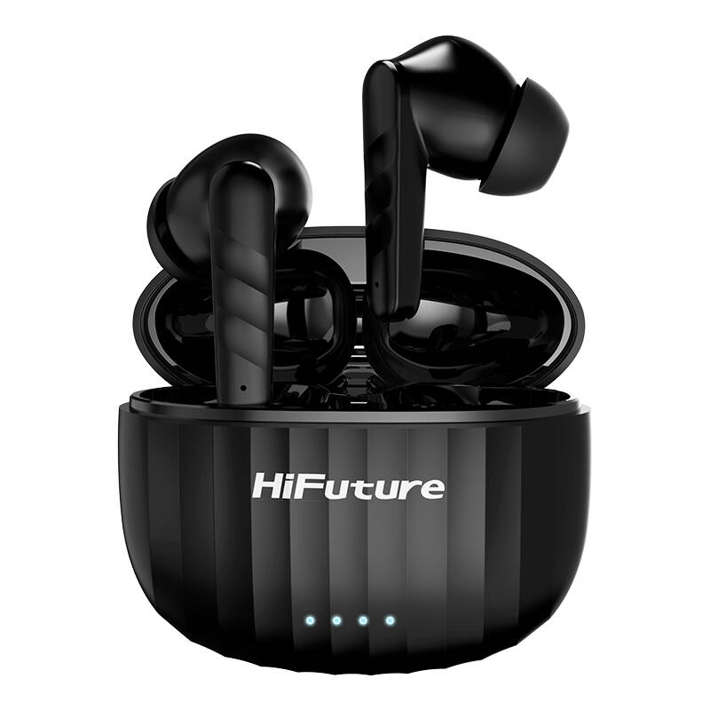 HiFuture Sonic Bliss Earbuds - Black, Bluetooth 5.3, 30 hours