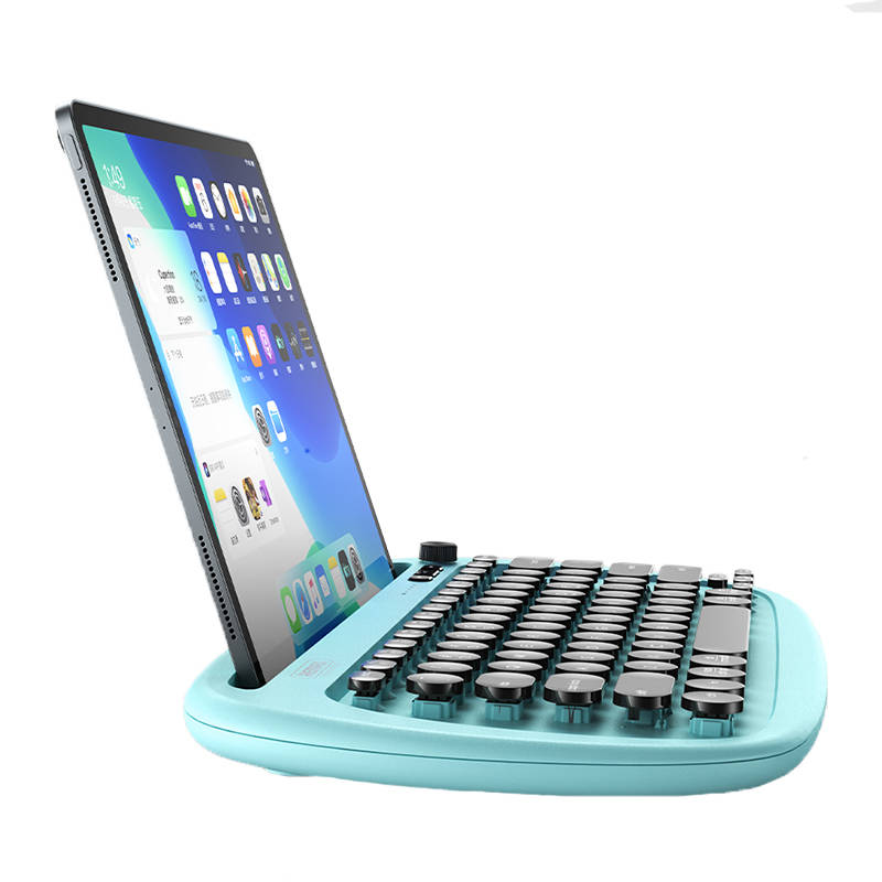 Remax Wireless Keyboard JP-1 (green) - Compact design, multi-device connection