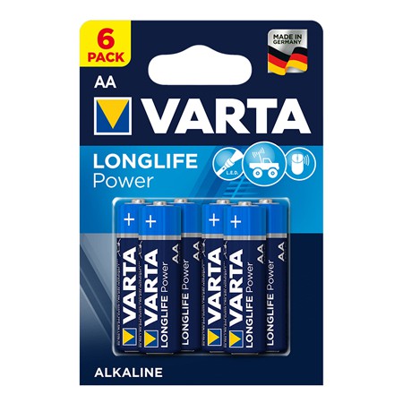 Baterie Alcalina Lr06 Blister 6buc Varta Long