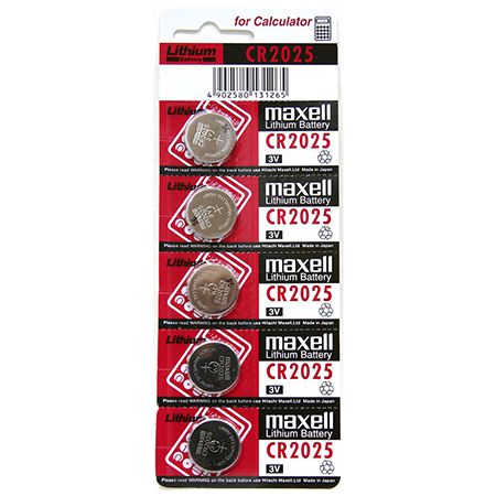 Maxell - Baterie cr2025 blister 5 buc maxel