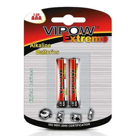 Vipow Baterie superalcalina extreme r3 blister 2 bu