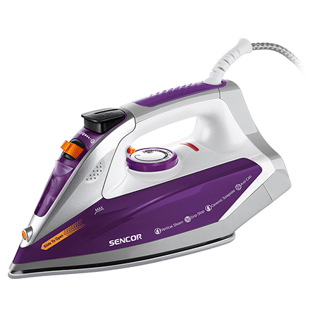 Fier de călcat puternic Sencor 2400W + tehnologie avansată.
