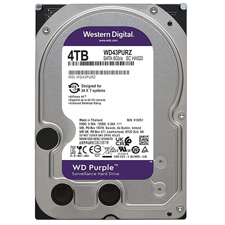 Hard disk intern de 4TB, SATA3, 256MB cache, marca Western Digital.