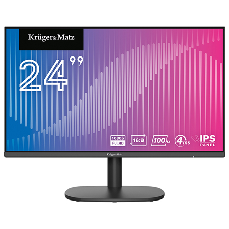 Monitor LED IPS 100Hz 4ms 24 inch Kruger&matz