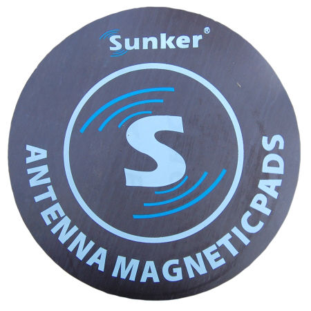 Magnet Pad Antena Cb Sunker 16 cm