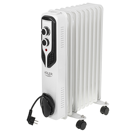 Radiator Ulei 9 Elementi Adler 2000w Control Temperatura Roti