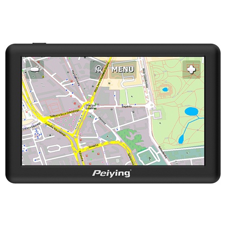 Sistem navigatie gps 5 inch peiying, design modern