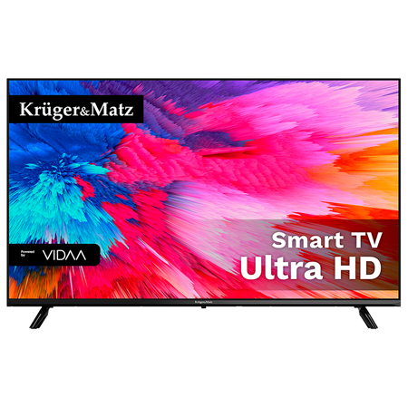 Televizor Smart 50 inch 4K Vidaa Kruger&matz UltraHD Sugestie pentru titlu: Televizor Smart 50 inch 4K Vidaa Kruger&matz UltraHD