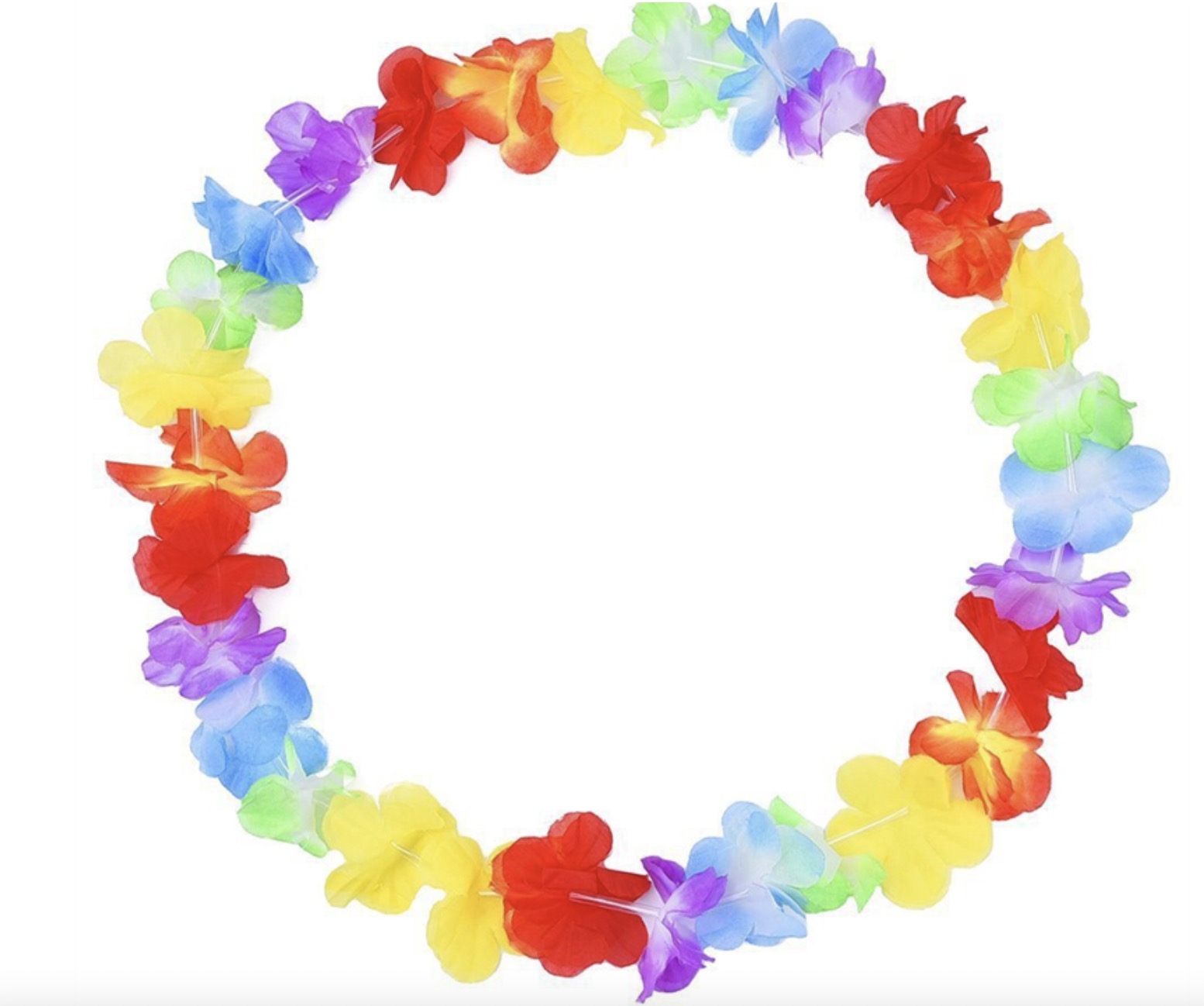 Set Flori Hawaiene Multicolore 4 Buc.