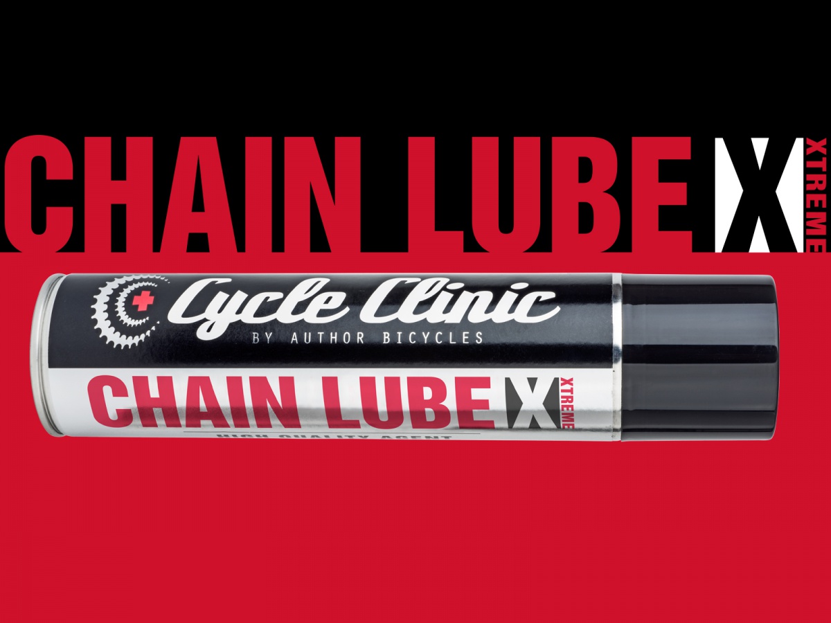 Lubrifiant author cycle clinic chain lube extreme 300 ml rosu