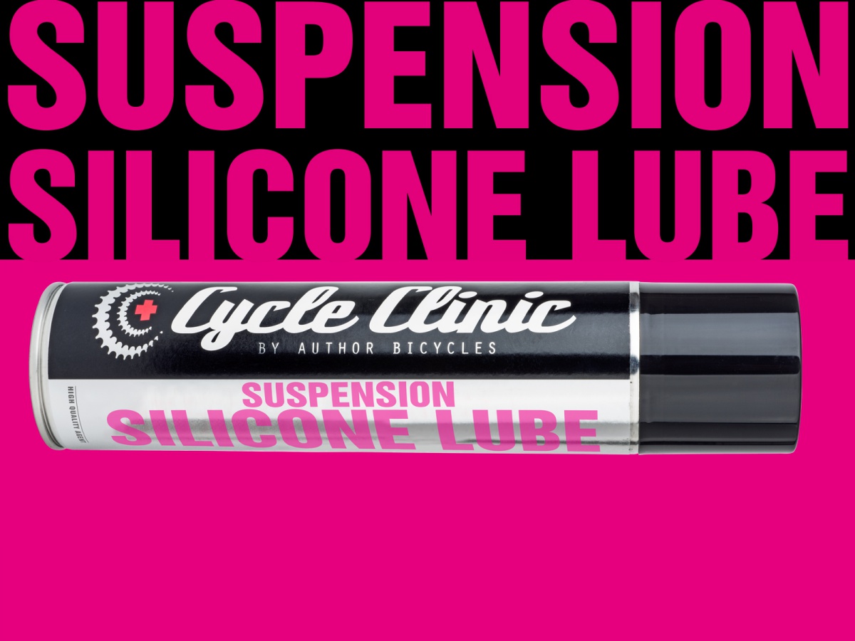 Lubrifiant siliconic furci suspensie author cycle clinic - 400ml.