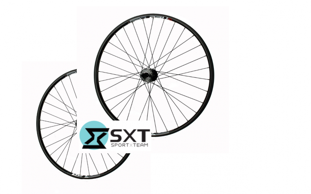 Set roti pentru bicicleta de munte cu jante de 29 inch si 32 de gauri, marca sxt concept – model r 29.042.27c.