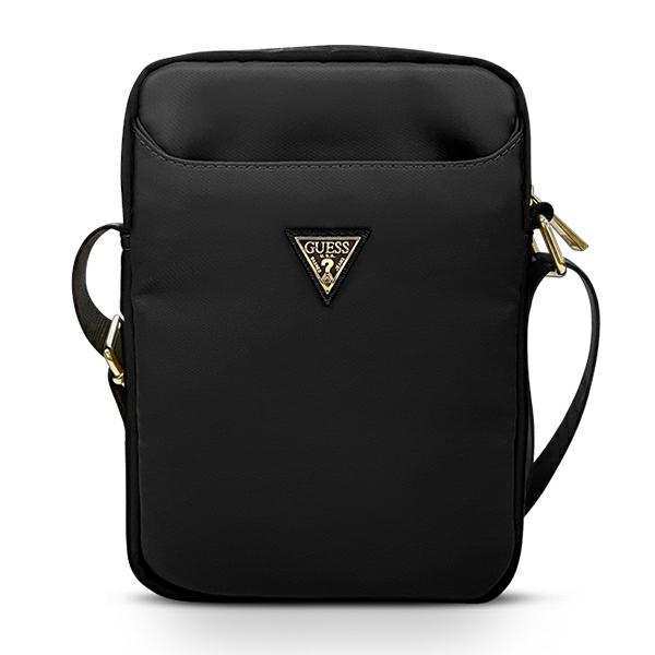 Guess bag profesional gutb10ntmlbk 10 black nylon triangle logo