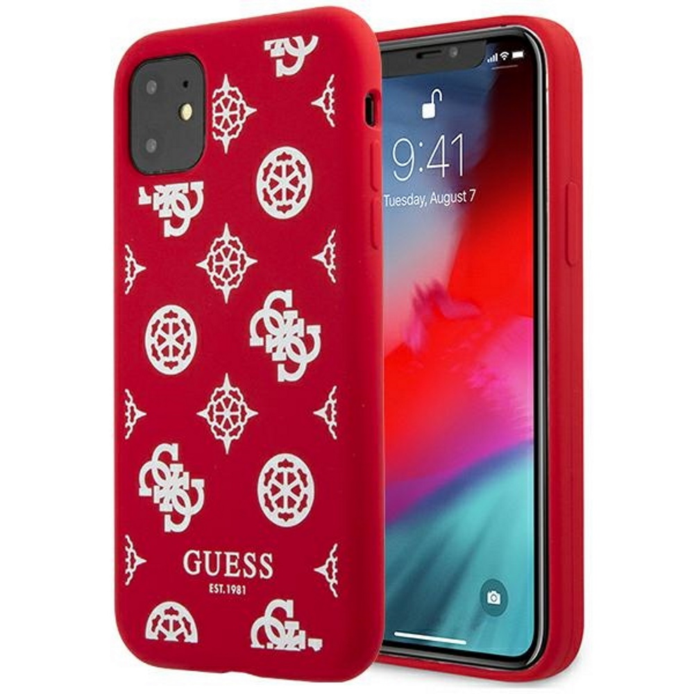 Guess Case Profesional iPhone 12 Pro Max Red Peony