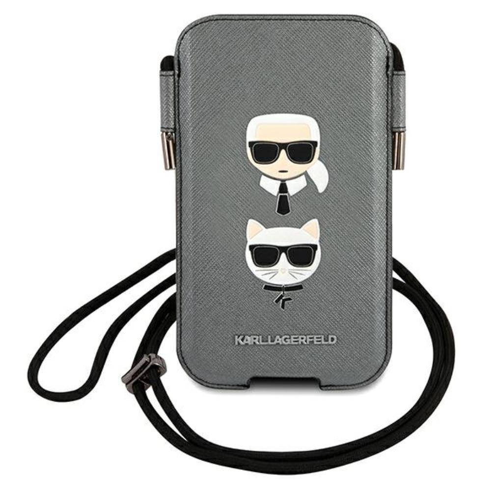 Karl lagerfeld saffiano phone bag - stylish, eco-friendly and protective for phone 6,1