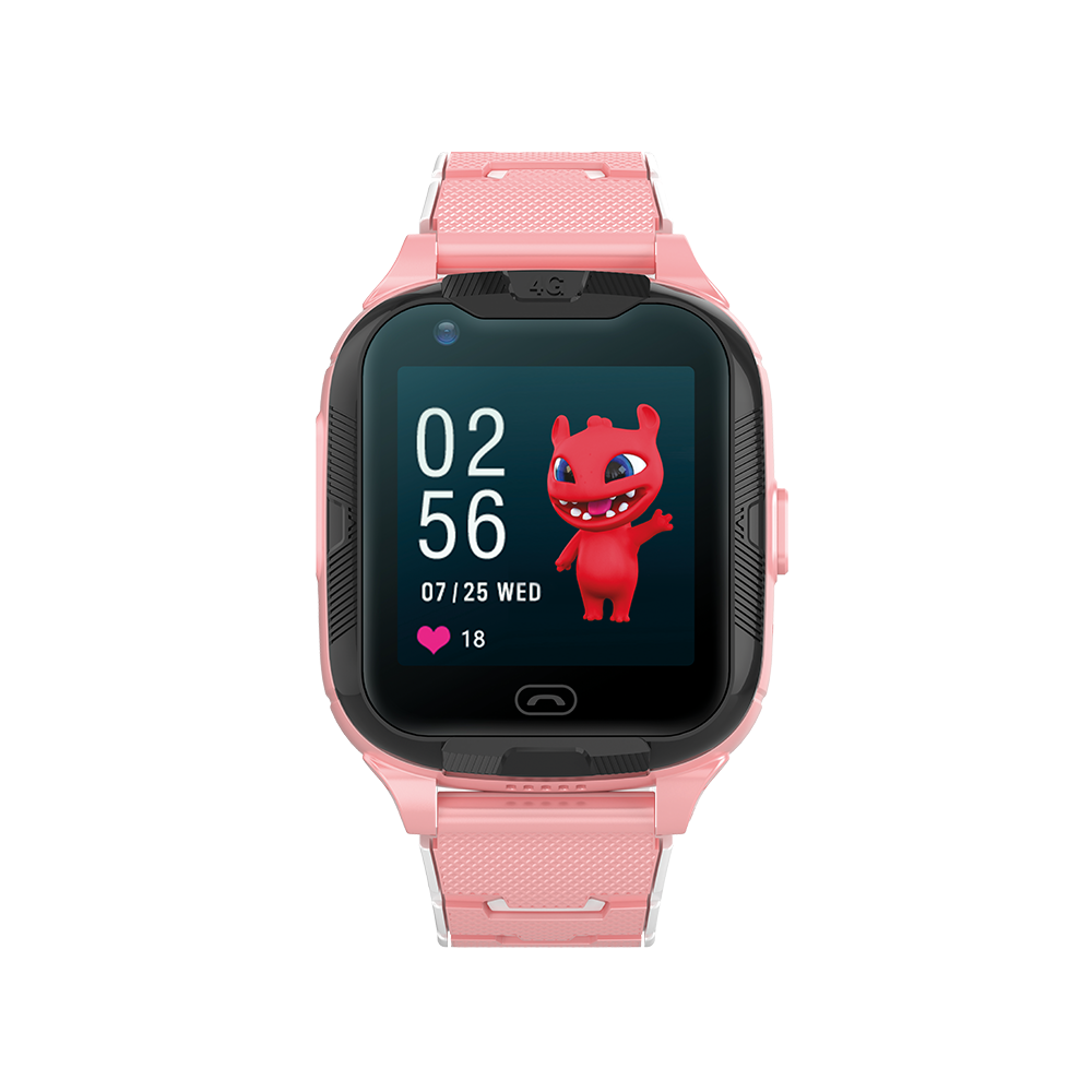 Smartwatch pink mxkw-350 - profesional, 4g, gps, wifi